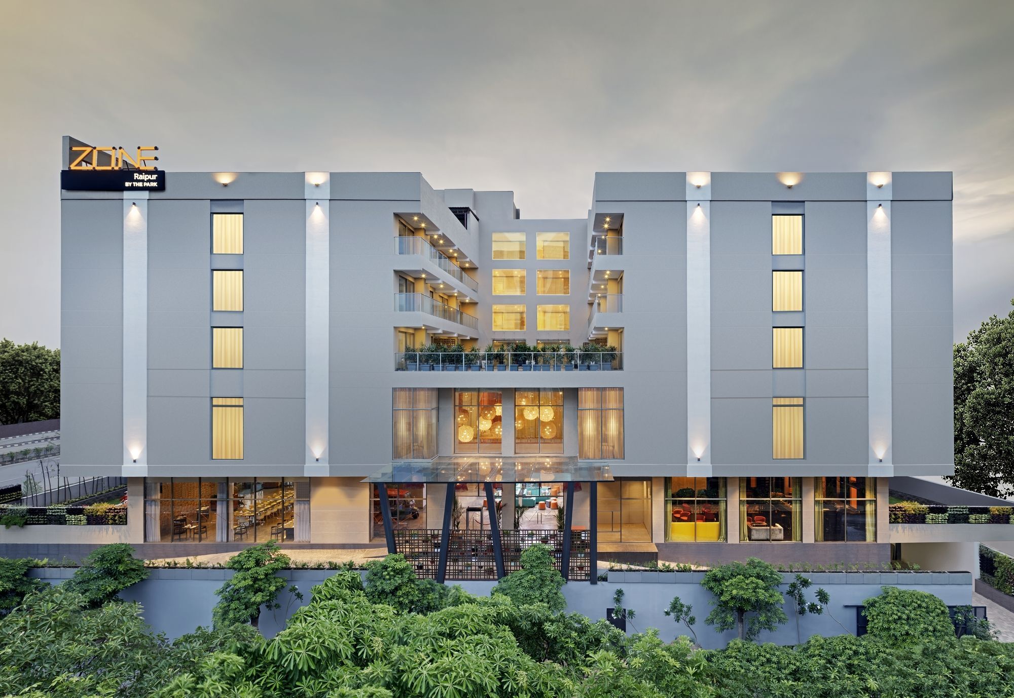 Zone By The Park Raipur Hotel Eksteriør billede
